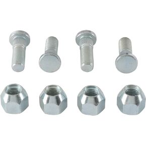 All Balls Racing 85-1065 Wheel Stud and Nut Kit Compatible with/Replacement For Suzuki LT-A 400 Eiger 2WD 2002-2007, LT-A 450 X King Quad 4WD 2007-2010, LT-A 500 F Quad Master 4WD 2000-2001