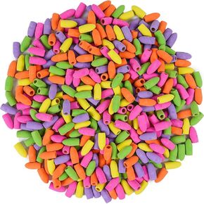 400 Pack Pencil Top Eraser Bulk Caps for Pencils Morandi Colors Pencil Top Erasers Pencil top erasers for Kids,Cap erasers for Pencils Bulk (Light Color)