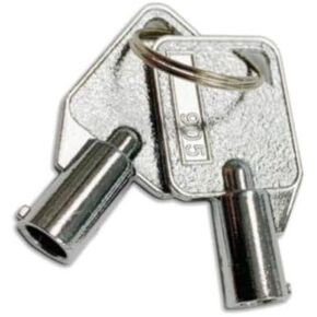 COMPUMATIC (Set of 2) Replacement Key for uPunch CR1000, Acroprint ATR120r, and Allied Time AT-3000R Time Clock Models, Acroprint 45-0180-000