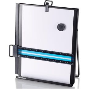 Kensington Metal Letter Size Copyholder with Line Guide and Magnetic Paper