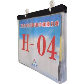 BIANJIE-Race Bibs, Medal Hanger – Displays，Bib Protection Bag, can Hold More Than 20 Bibs, Protective Bib, Easy Installation Without Damage