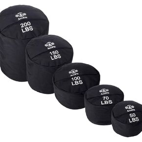 Training Sandbag Workout Bag| Heavy Duty Workout Sandbags| Weights Sand Bags for Training, Exercise| Military Conditioning, Fitness, Cross-Training & Strength Training