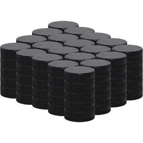 Winnwell Black Ice Hockey Pucks - Box of Standard 6oz Ice Puck, Official Size, Great for Stick Handling & Training Drills for Youth & Adult Players