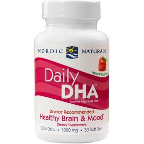 Nordic Naturals - DHA اليومي، دعم صحة الدماغ والمزاج، 30 كبسولة هلامية in Kuwait