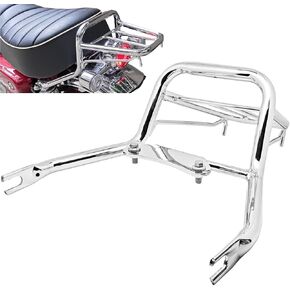 رف أمتعة للحامل الخلفي من الفولاذ للدراجات النارية Fsdatongdazi مناسب للقرد 125 Z125 (كروم) in Kuwait
