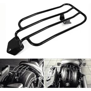 Black Luggage Racks for Honda Rebel CMX 1100 Accessories 2021-2023 Rear Solo Seat Luggage Support Shelf, Motorcycle Luggage Support Rack Backrest, Steel Standard Rear Fender Rack