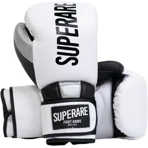 Superare Supergel Pro Boxing Gloves - Strap Closure/Hook and Loop for Boxing, Sparring, Training, MMA, Kickboxing