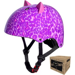 Kids Bike Helmet Toddler Skateboard Helmets for Boys Girls Aged 4 and Older Child Infant Bicycle Helmet CPSC Certified Adjustable Cycling Helmet for Multi-Sport Roller Skating Scooter