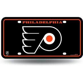 Rico Industries NHL Unisex-Adult Metal License Plate Tag