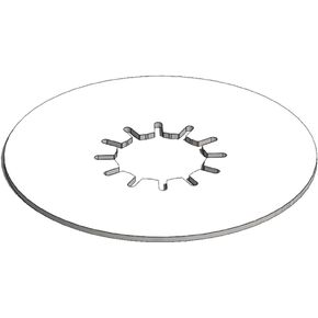 Blue Ox BXR9004 5th Wheel Lube Plate - 10"