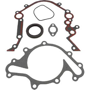 DNJ TC4120 Timing Cover Gasket for 1997-2008 / Ford, Mercury/E-150, E-250, F-150, F-150 Heritage, Freestar, Monterey, Mustang, Windstar / 3.8L, 3.9L, 4.2L / OHV / V6