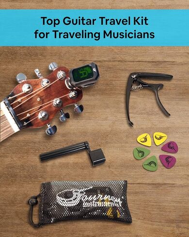 Journey Instruments Travel Guitar Gig Bag Backpack – BG003C Traveling Guitar Road Trip Premium Gig Bag – Premium 1680 Denier case HDPE foam padding Guitar Case – Fits All In One Guitar Case in Kuwait