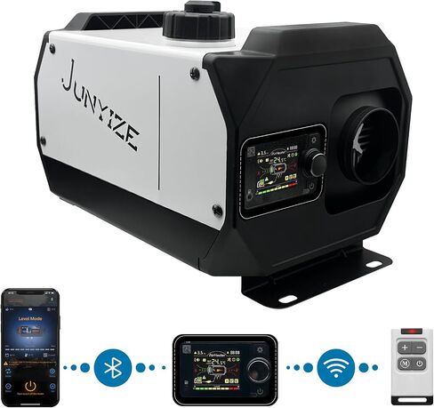 Diesel Heater 8KW, Diesel Air Heater with Bluetooth APP & Remote Control, All in One Portable 12V Diesel Parking Heater with LCD Monitor for Tent, Car, RV, Truck, Camper, Trailer, Motorhome in Saudi Arabia