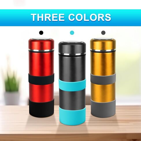 3 مجموعات من Qfeley 3 مجموعات من الأحذية الواقية من السيليكون لزجاجة المياه، 12-24oz، أحذية حماية زجاجة المياه مع حلقة من السيليكون لزجاجات المياه ذات الفم الواسع in Kuwait