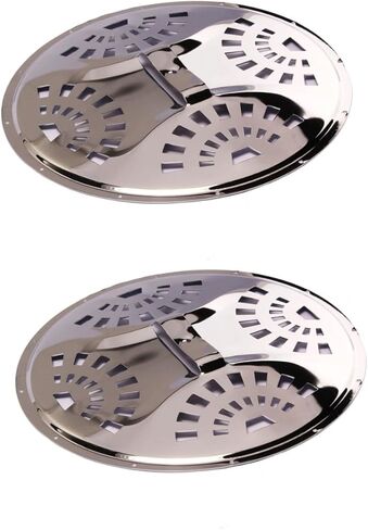 VICASKY Resonator Guitar Resonator Guitar - Resonator Guitar Resonator Dobro Cover Plate Guitar Cover Plate Dobb F07 in Kuwait