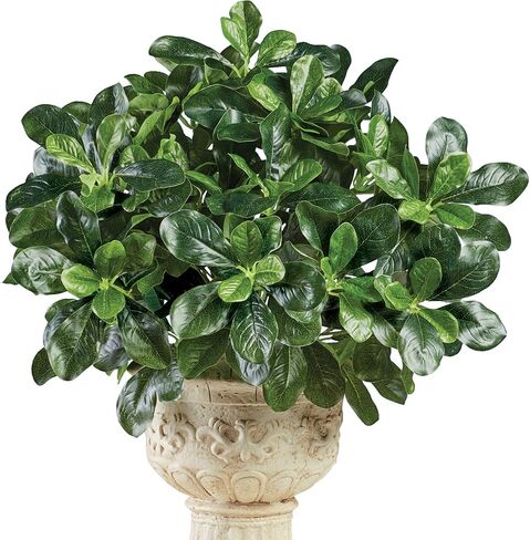 Collections Etc Artificial Shefflera Bushes - Set of 3 - Faux Shrubs, Plants - Realistic Touch, Greenery - for Indoor or Outdoor Use, Home, Garden, Office in Saudi Arabia