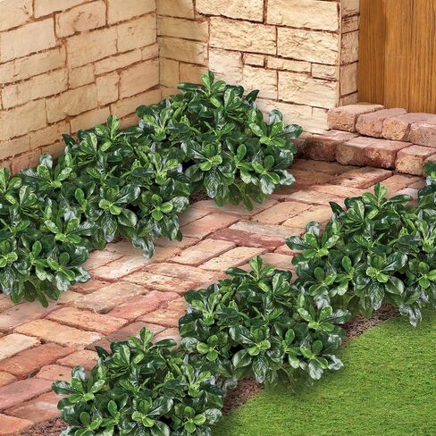 Collections Etc Artificial Shefflera Bushes - Set of 3 - Faux Shrubs, Plants - Realistic Touch, Greenery - for Indoor or Outdoor Use, Home, Garden, Office in Saudi Arabia
