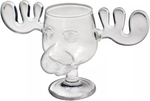 كوب ICUP National Lampoon's Christmas Vacation Griswold Moose، شفاف، 8 أونصة in Kuwait