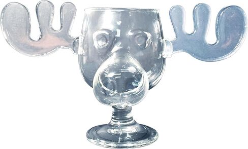 كوب ICUP National Lampoon's Christmas Vacation Griswold Moose، شفاف، 8 أونصة in Kuwait