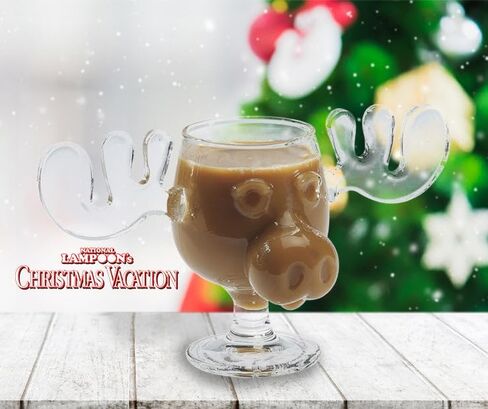 كوب ICUP National Lampoon's Christmas Vacation Griswold Moose، شفاف، 8 أونصة in Kuwait