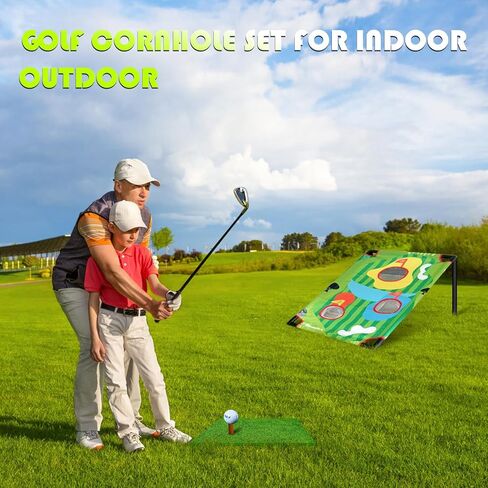 مجموعة فتحات كورنهول للجولف في الفناء الخلفي للجولف، ملحقات جولف هدية للرجال، شبكة تقطيع الجولف، شبكة ضرب الجولف، معدات الجولف للداخل والخارج in Kuwait