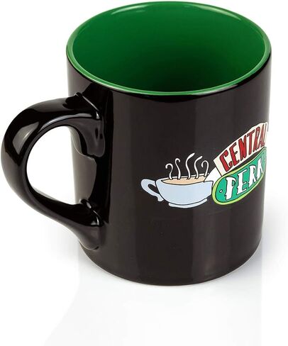 Silver Buffalo Friends Doodle Logo Ceramic Coffee Mug, 20 Ounces in Saudi Arabia