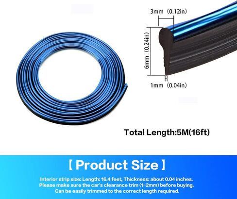 Car Interior Trim Strips,3D DIY Car Interior Moulding Trim,Car Decorative Filler Insert Strips,Universal Car Door Dashboard Strip Interior Trim Auto Air Conditioner Strip (Gold) in Saudi Arabia