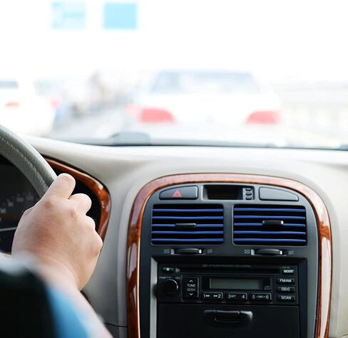 Car Air Conditioner Vent Outlet Trim Strip DIY Decoration Chrome Trim Strip Line Car Shiny Accessories 10PCS (Blue) in Saudi Arabia