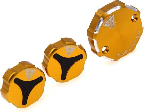 ل Ducati 848/EVO 2008-2013 2009 2010 2011 2012 CNC الألومنيوم دراجة نارية دواسة فرامل أمامية وخلفية خزان سائل الفرامل غطاء غطاء (أسود مع شعار) in Saudi Arabia