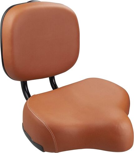 سرج الدراجة مع مسند الظهر، وسادة بديلة ناعمة من البولي يوريثان لراحة الظهر للدراجات الجبلية ثلاثية العجلات ودراجة الركاب in Kuwait