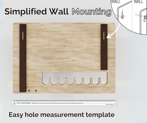 عرض شماعة ميدالية خشبية من LuxWood للعدائين ومريلة السباق وحامل الصور مع سبورة الطباشير، وعرض حامل ميدالية الماراثون | تحمل ما يصل إلى 24 ميدالية و80 صدرية سباق in Kuwait