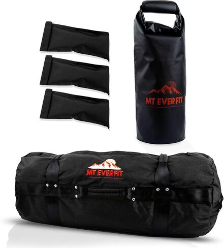 Sandbag Workout Bag & Sandbag Kettlebell Set - Heavy Duty Functional Triple Stitched Fitness Sandbags Made from 1050 Cordura with 8 Thick Foam Padded Handles & 3 Inner Bags in Saudi Arabia