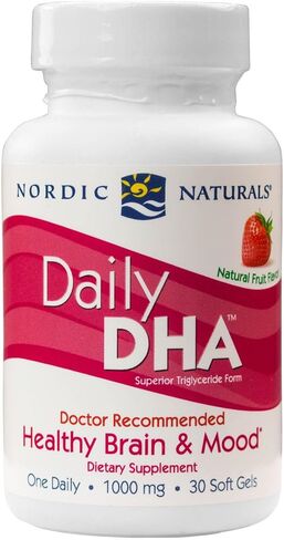 Nordic Naturals - DHA اليومي، دعم صحة الدماغ والمزاج، 30 كبسولة هلامية in Kuwait