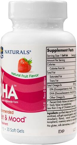 Nordic Naturals - DHA اليومي، دعم صحة الدماغ والمزاج، 30 كبسولة هلامية in Kuwait