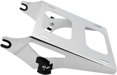 Gloss Black Two-Up Tour Pack Pak Mount Luggage Rack Quick-Detach ＆ 4 Point Docking Hardware Kit Compatible with Harley Touring Road King Electra Road Street Glide 2014-2023 in Saudi Arabia
