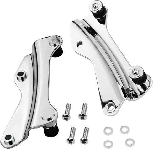 Gloss Black Two-Up Tour Pack Pak Mount Luggage Rack Quick-Detach ＆ 4 Point Docking Hardware Kit Compatible with Harley Touring Road King Electra Road Street Glide 2014-2023 in Saudi Arabia