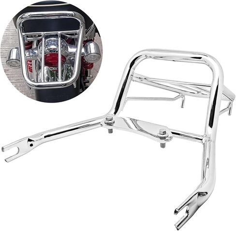 Fsdatongdazi Motorcycle Steel Rear Carrier Luggage Rack Fit for Monkey 125 Z125 (Chrome) in Saudi Arabia