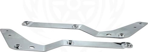 Sissybar Backrest and Luggage Rack for Honda Shadow Aero VT750C 2004-2023 (Chrome Finished) in Kuwait