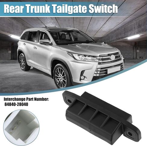 X AUTOHAUX 84840-28040 Rear Trunk Tailgate Rear Door Switch for Toyota Land Cruiser 2008-2011 for Toyota Land Cruiser 2013-2017 in Saudi Arabia