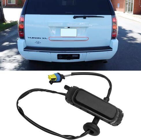 Moonlinks Rear Trunk Liftgate Tailgate Release Switch Compatible with 2007-2014 GMC Yukon,Chevrolet Suburban 1500,Cadillac Escalade ESV 2007-2014,OE#15106857 in Saudi Arabia