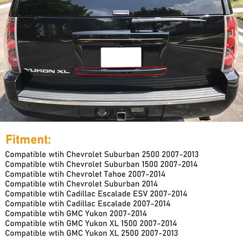 Moonlinks Rear Trunk Liftgate Tailgate Release Switch Compatible with 2007-2014 GMC Yukon,Chevrolet Suburban 1500,Cadillac Escalade ESV 2007-2014,OE#15106857 in Saudi Arabia