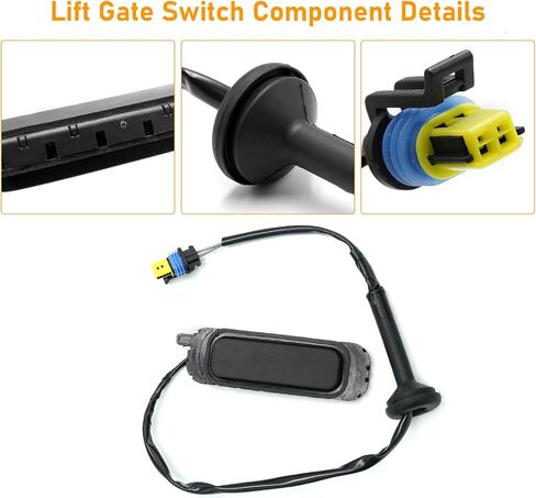 Moonlinks Rear Trunk Liftgate Tailgate Release Switch Compatible with 2007-2014 GMC Yukon,Chevrolet Suburban 1500,Cadillac Escalade ESV 2007-2014,OE#15106857 in Saudi Arabia