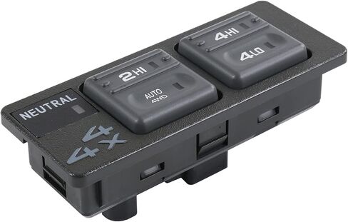 DICMIC 4WD Four Wheel Drive Selector Switch Compatible with 1998-2002 Chevy & GMC 1500 2500 3500 Tahoe Silverado Yukon Suburban Sierra Cadillac Escalade Replace# ‎901-130, 15027104 in Saudi Arabia