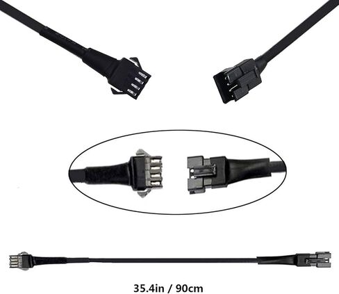 NBWDY 4pcs 60in/150cm RGB LED Rock Motorcycle Light Extension Cable Wire Cord Set Neon Accent Atmosphere Light Power Extenders for LED Motorcycle Auto ATV Car Light Neon Strip Rock Light Kit in Saudi Arabia