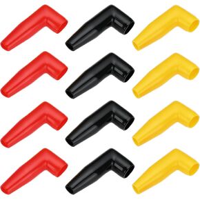 12PCS Electric Terminal Boot Electric Guard Winch Motor Cable Terminal Boot Terminal PVC Protection Cover