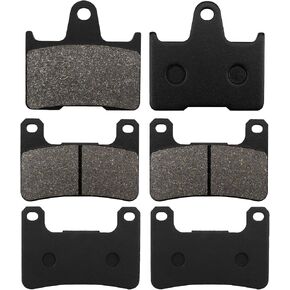 ZICOO Front Rear Brake Pads for Suzuki GSXR 1000 2004 2005 2006 GSXR 600 K4 K5 2004 2005 GSXR 750 K4 K5 2004-2005