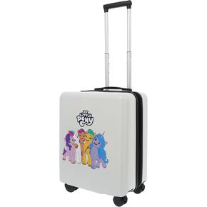 FUL Little Pony 22.5 Inch Carry On Luggage, Hardshell Rolling Suitcase with Spinner Wheels, White