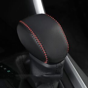 Car Gear Shift Cover Fit for 2019 2021 2022 Toyota Rav4 Gear Shift Handle Protector Cover,Black GKASBB