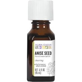 Aura Cacia Pure Anise Essential Oil | 0.5 fl. oz. | Pimpinella anisum