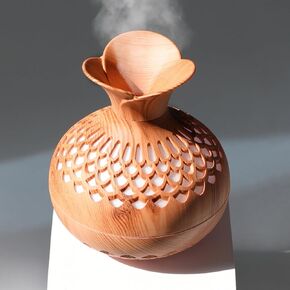 Mini Humidifier for Desk Bedroom Indoor Plant, 300ml Aromatherapy Diffuser Humidifier for Office Small Room